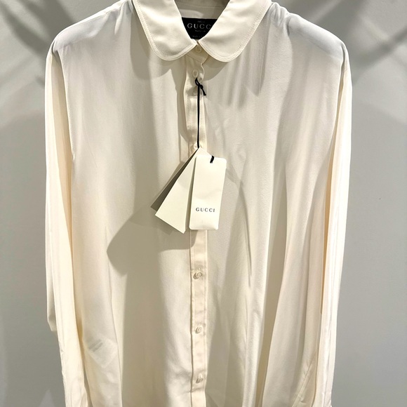 Gucci Cream Men's Shirt - Picture 1 of 2